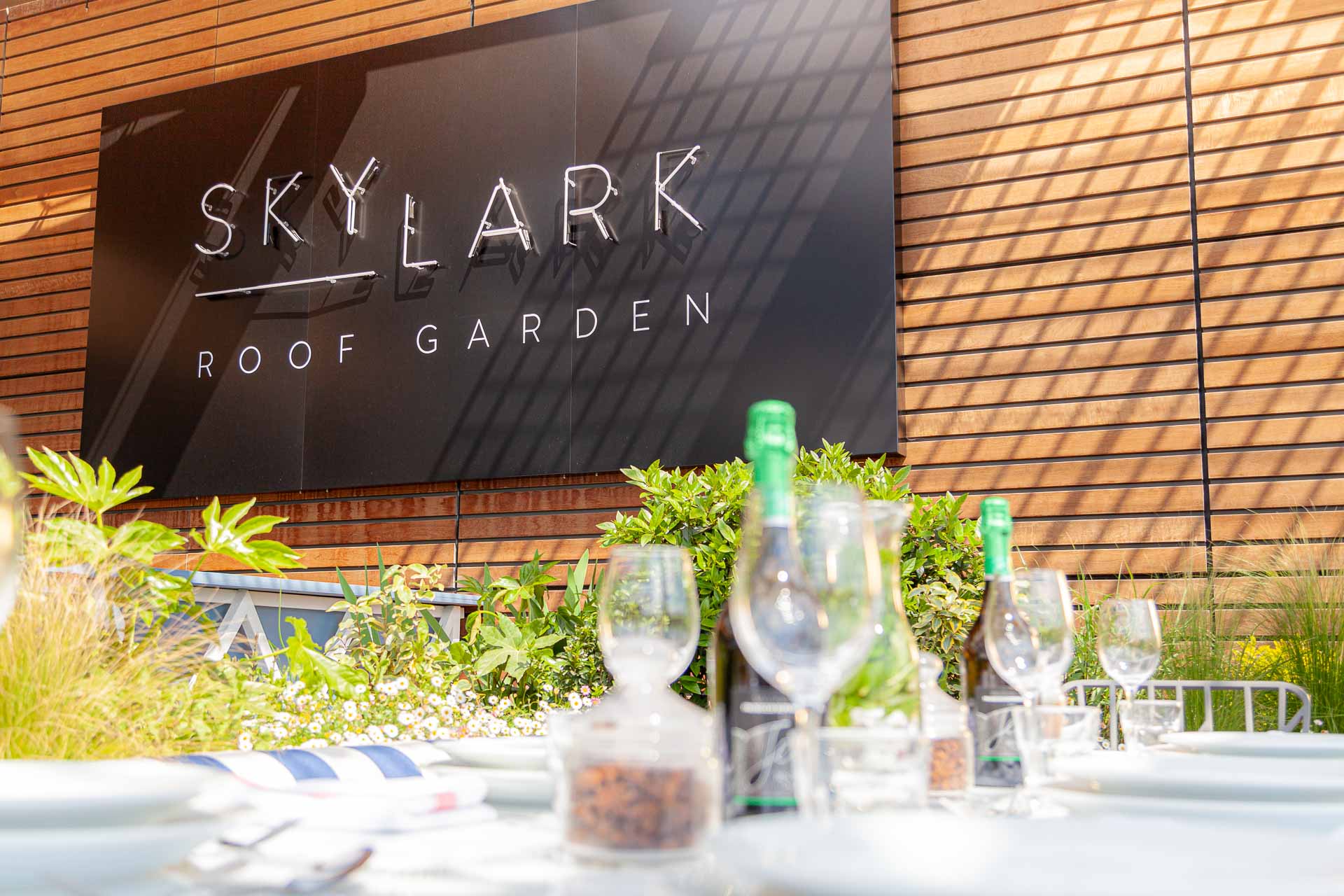 Skylark Roof Garden, Rooftop Cocktail Bar and Restaurant in Paddington West London W2