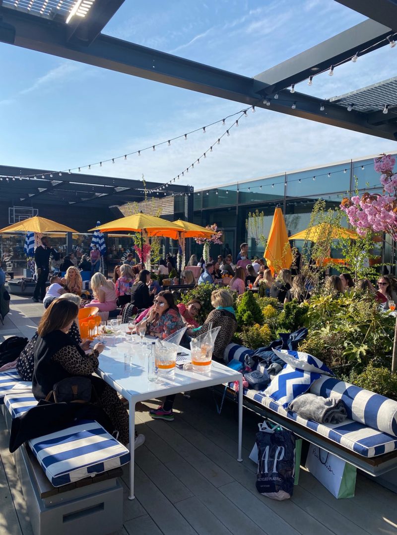 Rooftop bar London Skylark Roof Garden Paddington W2 Rooftop